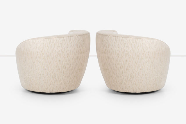 Vladimir Kagan Nautilus Swivel Chairs