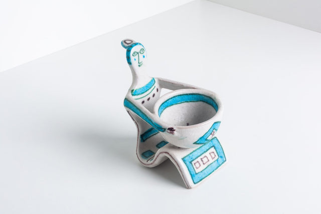 Guido Gamboni Lady Figurine Salt Cellar