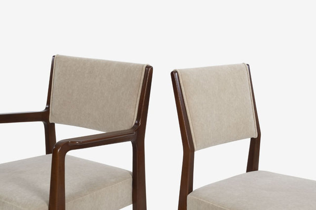 Gio Ponti Dining Chairs for Singer and Sons Sons Set of Six 1950c.