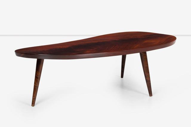 Arthur Espenet Carpenter Coffee Table in Solid Walnut