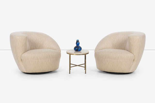 Vladimir Kagan Nautilus Swivel Chairs