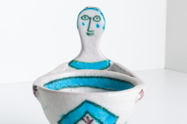 Guido Gamboni Lady Figurine Salt Cellar