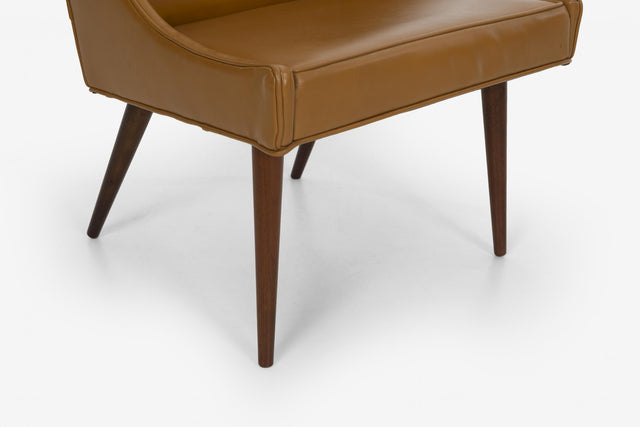 Milo Baughman Pair of Slipper Chairs for Thayer Coggin, c. 1965