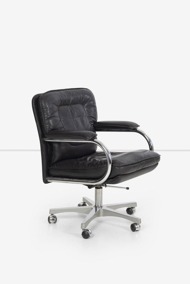 Frank Mariani Leather Desk Chair
