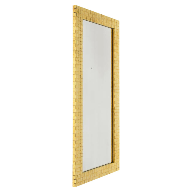 Chapman Brass Woven Front Mirror