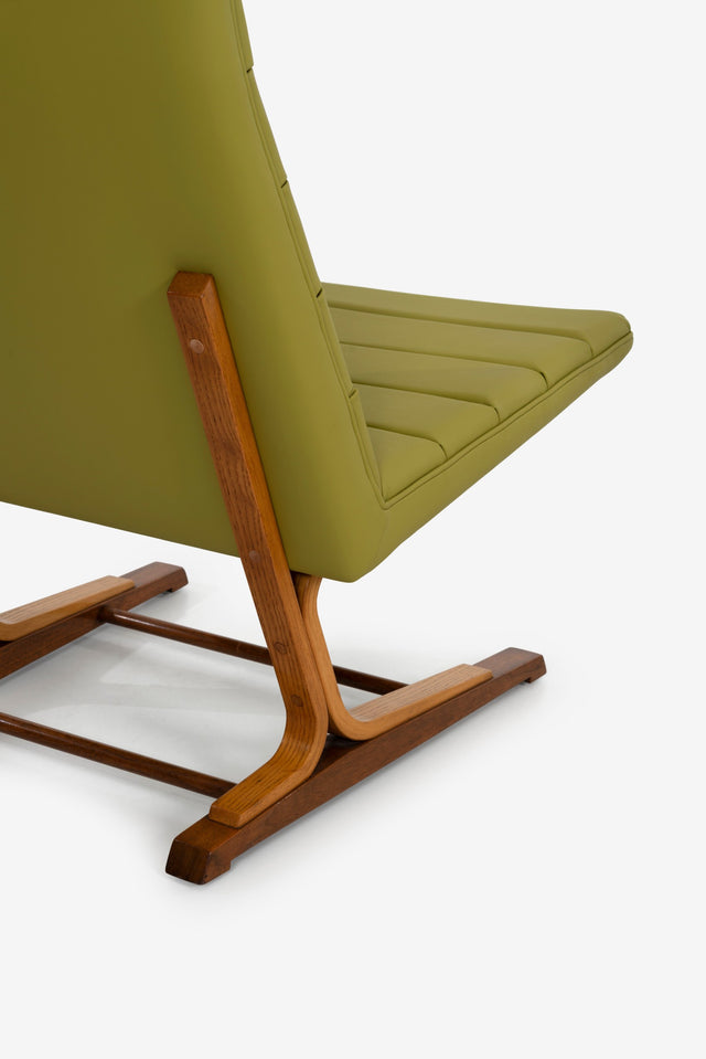 Roger Lee Sprunger for Dunbar Pair of Cantilever Lounge Chairs
