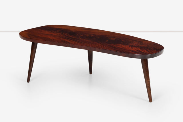Arthur Espenet Carpenter Coffee Table in Solid Walnut