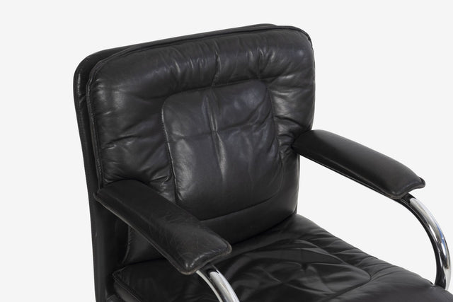 Frank Mariani Leather Desk Chair