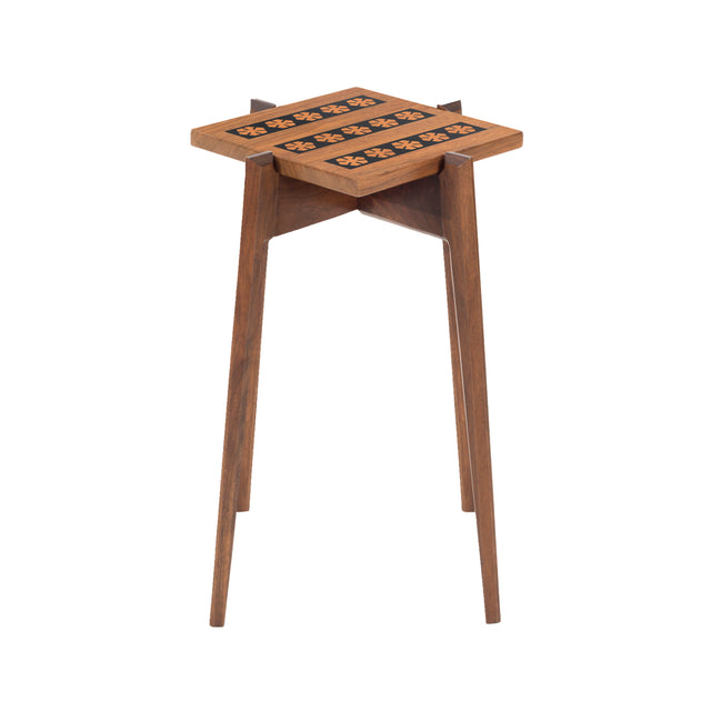 Style of Edward Wormley Walnut Side Table