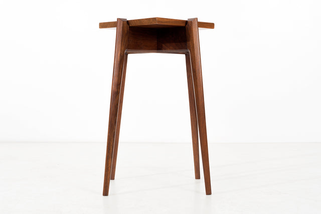 Style of Edward Wormley Walnut Side Table