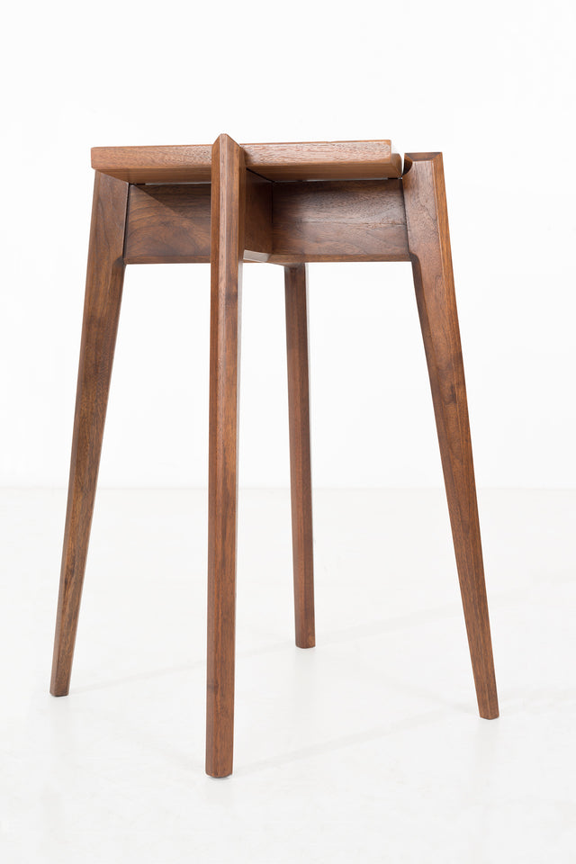 Style of Edward Wormley Walnut Side Table