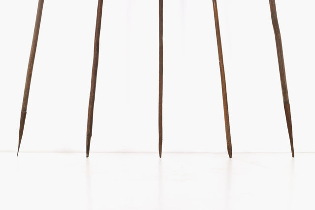 Set of Five Tribal Spears