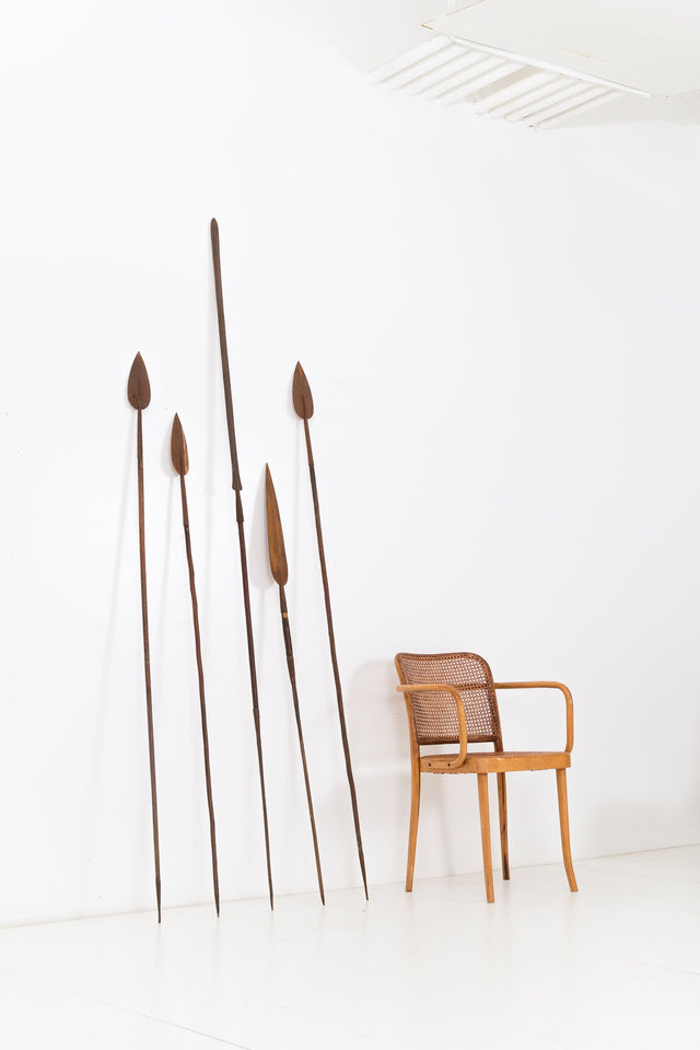 Set of Five Tribal Spears