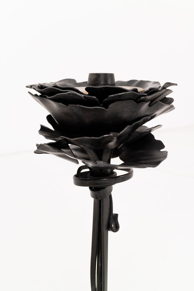 Pair of Albert Paley Blossom Candlesticks