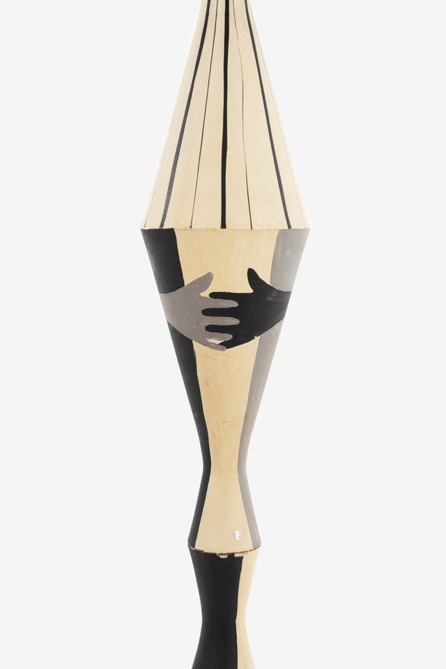 Laverne Ebony Planter from Museum Exhibit