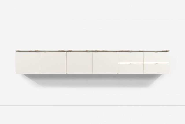 Florence Knoll Custom Wall-Mounted Cabinet by Knoll Associates