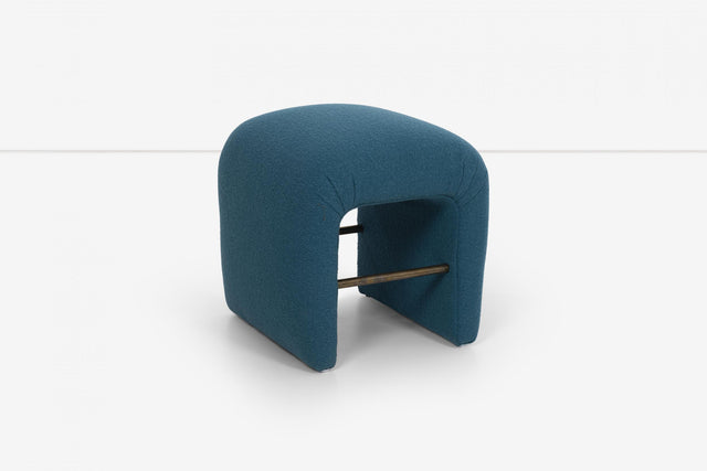 Milo Baughman Upside Down U Ottoman