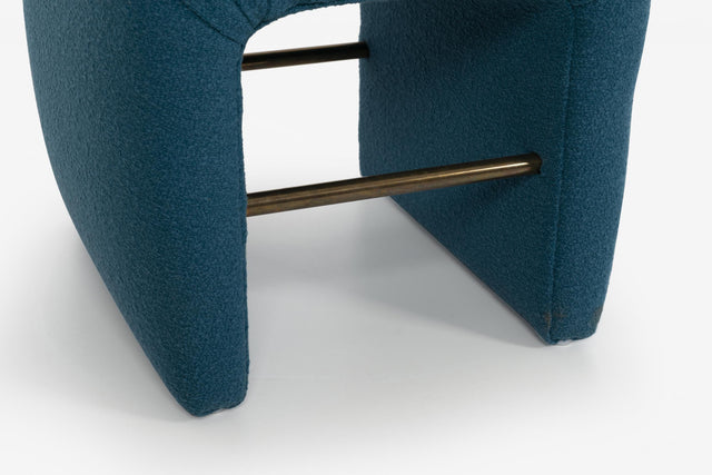 Milo Baughman Upside Down U Ottoman, c. 1975