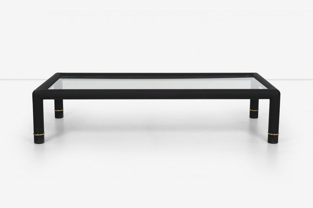 Custom Blackened Mastercraft Coffee Table