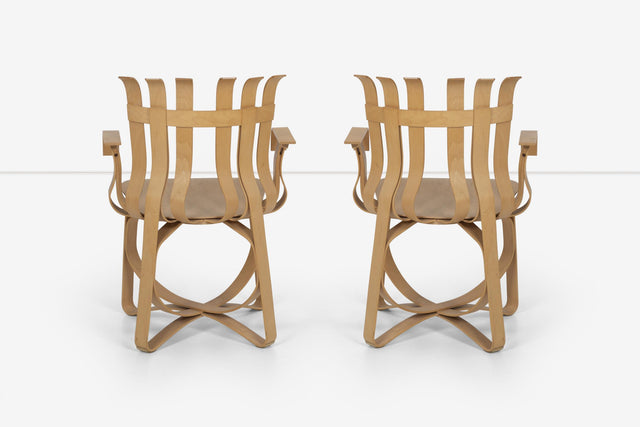 Frank Ghery Hat Trick Arm Chairs for Knoll