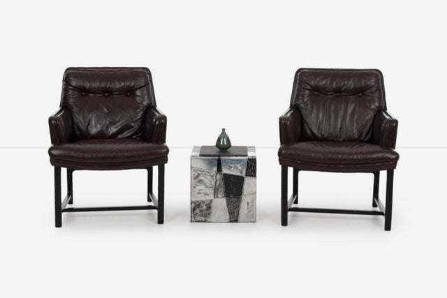 Edward Wormley Dunbar Pull-Up Lounge Chairs
