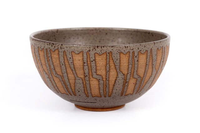 Clyde Burt Speckled Ceramic Bowl