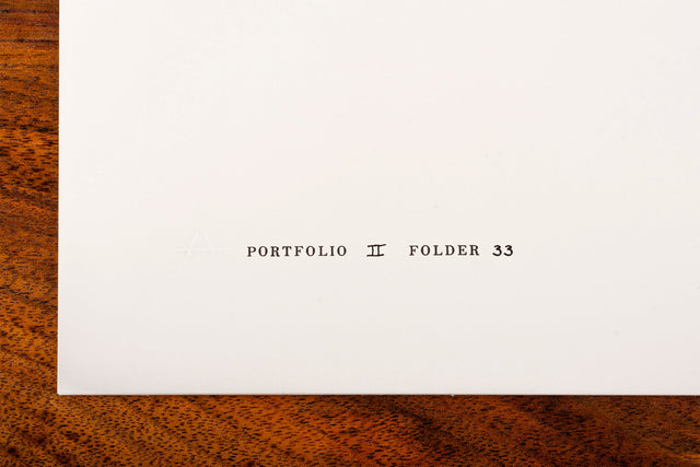 Josef Albers "Formulation : Articulation" Portfolio II, Folder 33