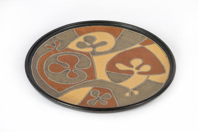 Clyde Burt Ceramic Charger