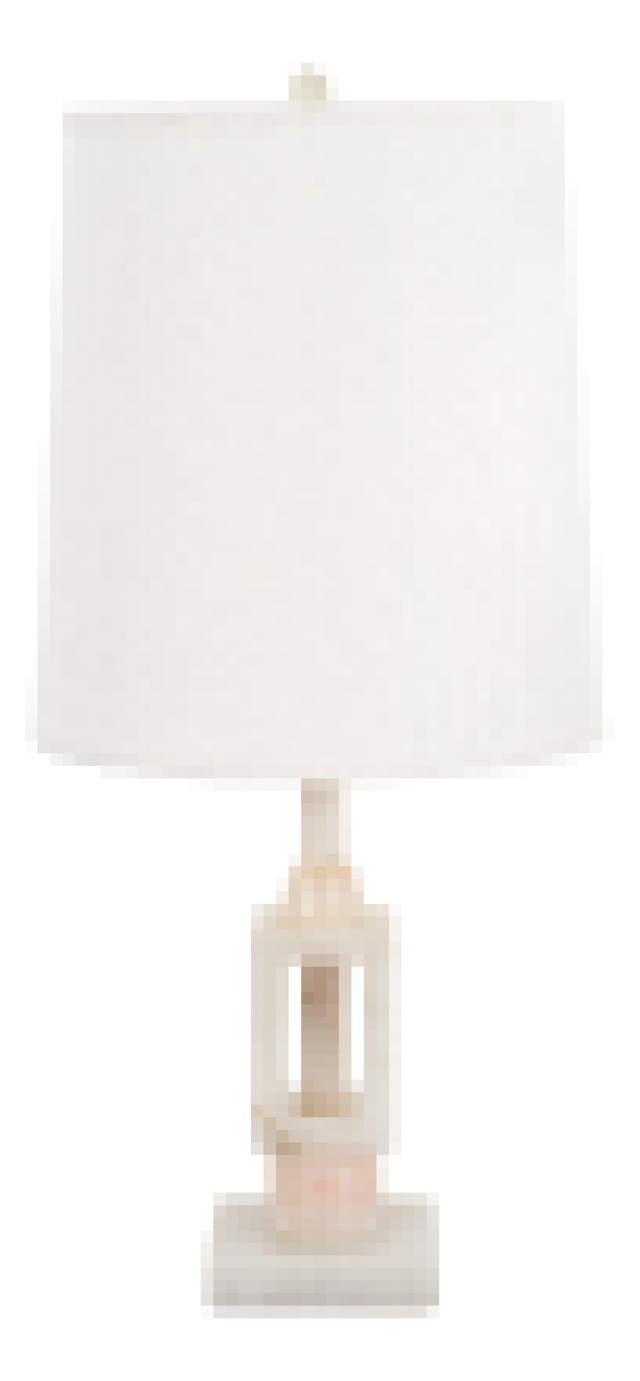 Arturo Pani style Onyx Marble Table Lamp