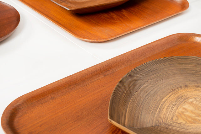 Collection of Wood Serving Pieces