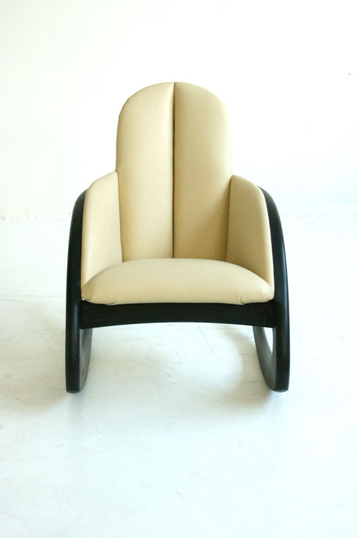 Wendell Castle “Crescent” Rocking Chair