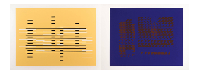 Josef Albers "Formulation : Articulation" Portfolio II, Folder 15
