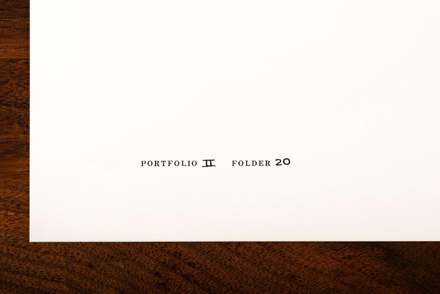 Josef Albers "Formulation : Articulation" Portfolio II, Folder 20