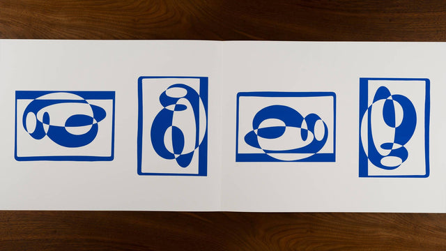Josef Albers Silk Screen Diptych