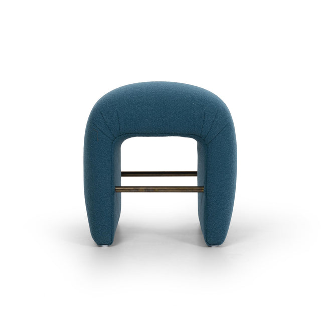 Milo Baughman Upside Down U Ottoman, c. 1975