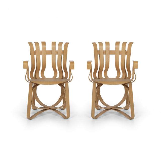 Frank Ghery Hat Trick Arm Chairs for Knoll