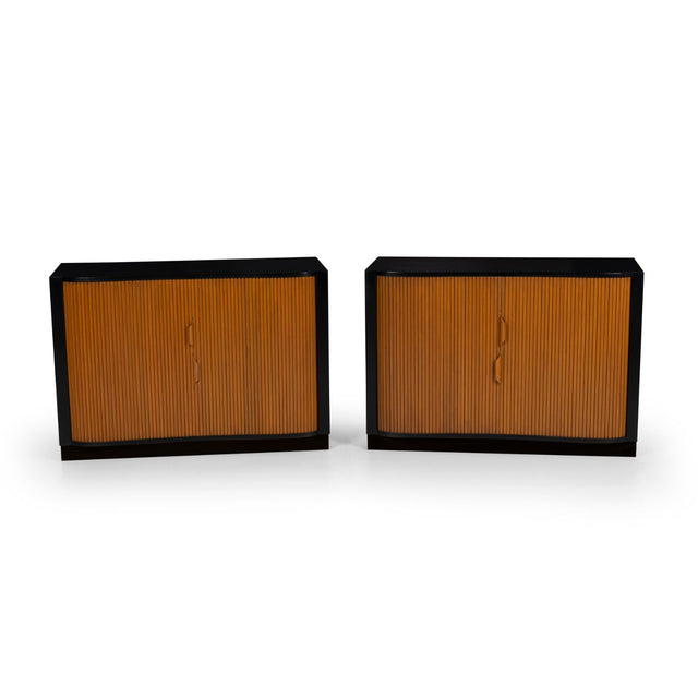 Edward Wormley Mr. and Mrs. Tambour Chests