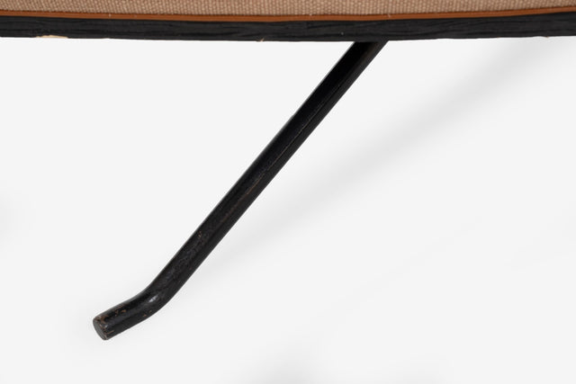 Ligne Roset Style Lounge Chair and Ottoman