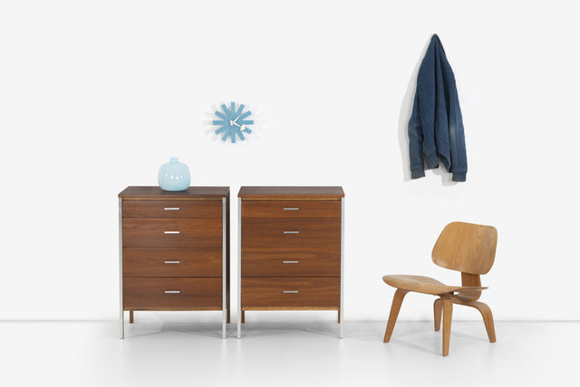 Pair of Paul McCobb for Calvin Four Drawer Dressers