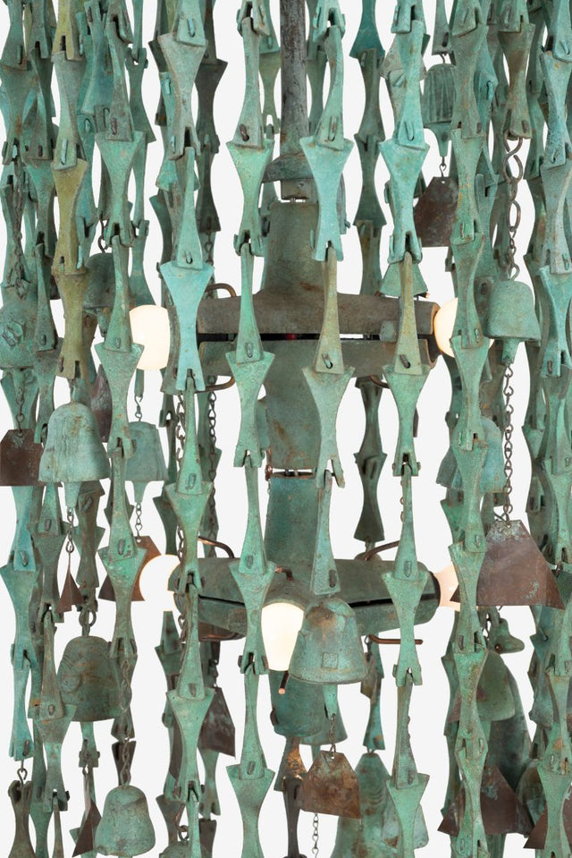 Monumental Chandelier by Architect Paolo Soleri