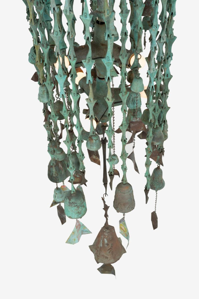 Monumental Chandelier by Architect Paolo Soleri