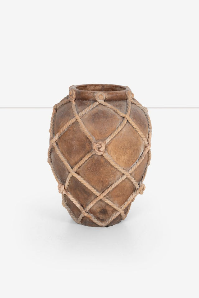 Studio Zaccagnini Large Ceramic Rope Vase