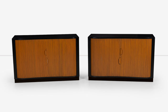 Edward Wormley Mr. and Mrs. Tambour Chests