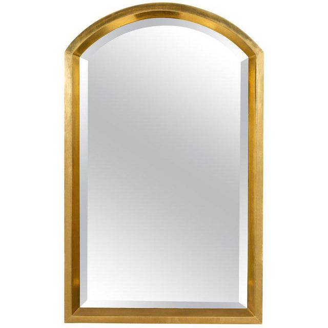 Warren Platner Gold Leaf Arched Mirror
