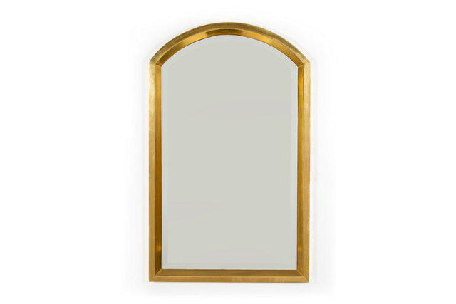 Warren Platner Gold Leaf Arched Mirror