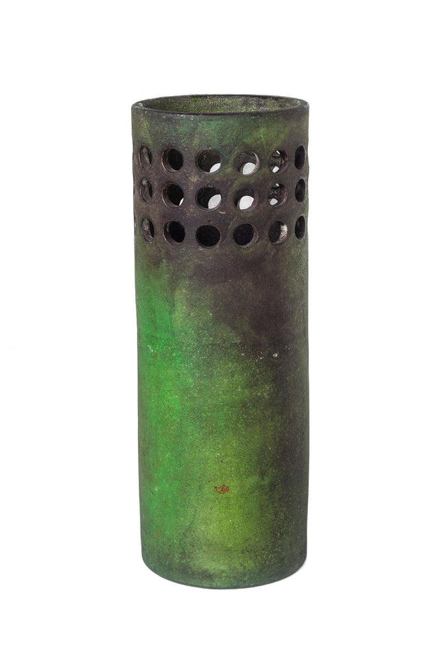 Large Bitossi ‘Etruscan’ Decor Floor Vase / Umbrella Stand by Aldo Londi 1950
