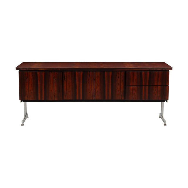 Hugh Acton Rosewood Credenza Cantilever International Design