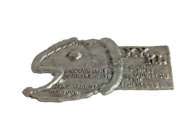 Rare Resin Exhibition Invitation by Gaetano Pesce for Fish Design