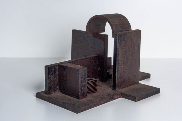 Tony Rosenthal " INGATHERING MAQUETTE" Welded Steel Architectural Sculpture