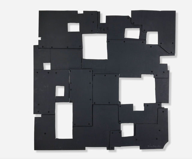 Tony Rosenthal Painted Aluminum Wall Sculpture, 2001